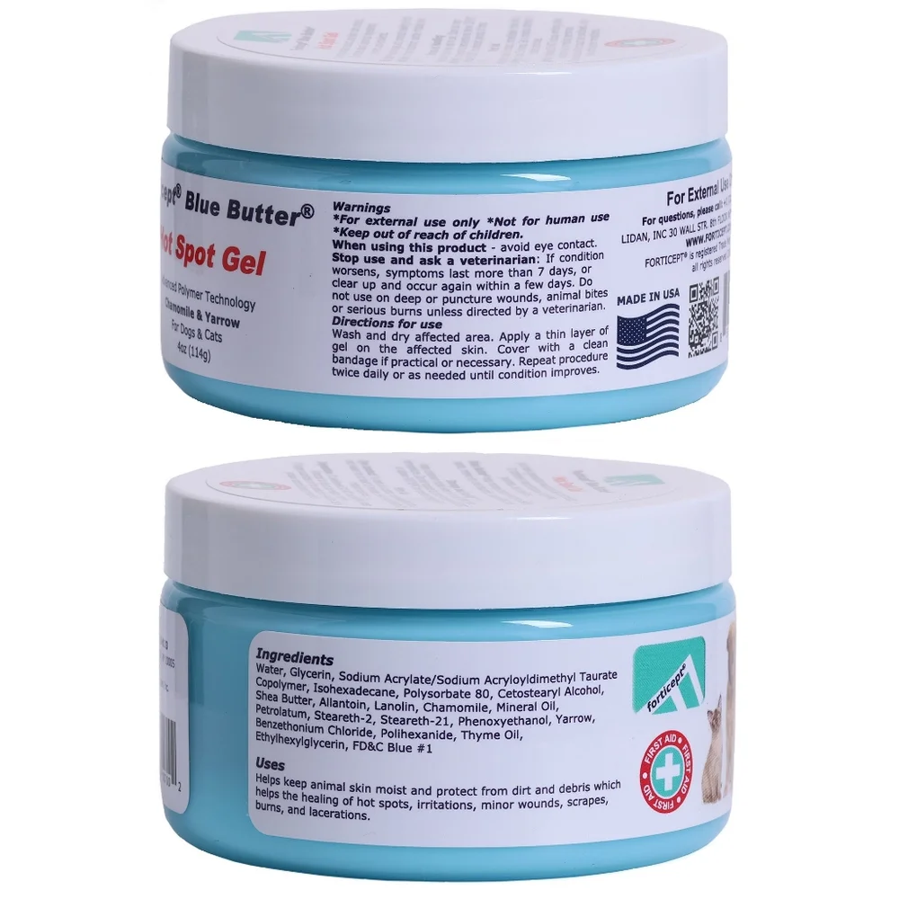 Forticept | Blue Butter Hot Apot Gel - NWT